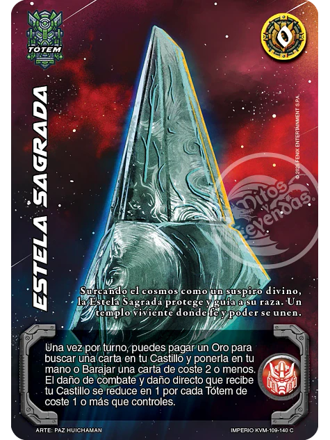Estela Sagrada (KVM - Cortesana Foil) 1