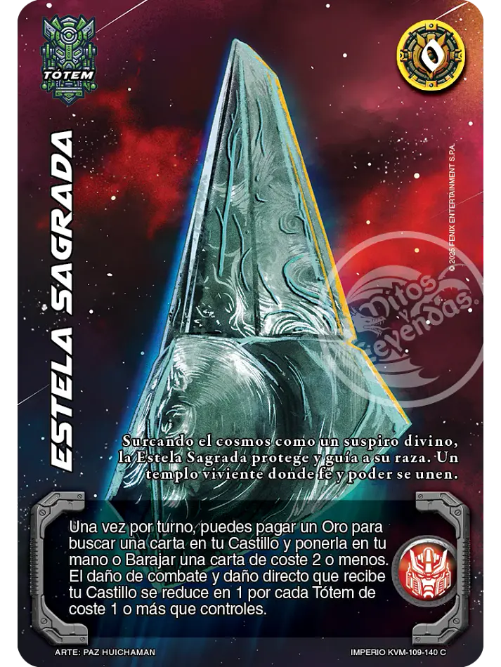 Estela Sagrada (KVM - Cortesana Foil) 1