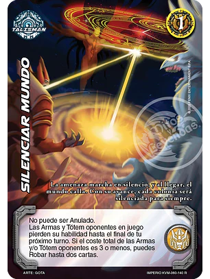 Silenciar Mundo (KVM - Reales)