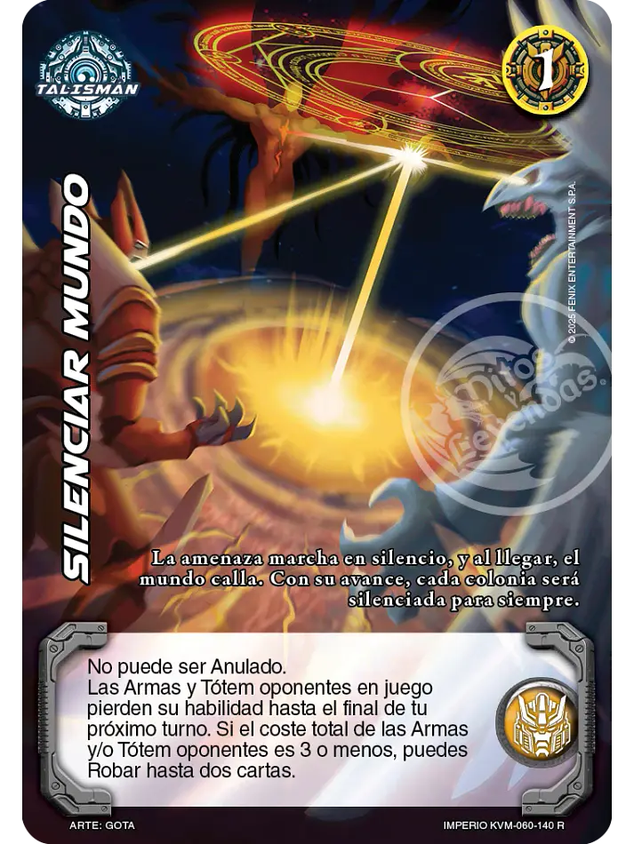 Silenciar Mundo (KVM - Reales) 1