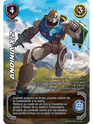 Andinia-X 2 (KVM - Vasalla Foil)