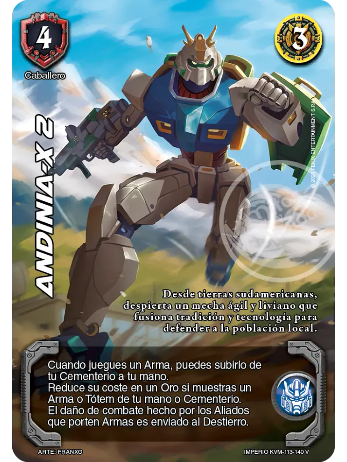 Andinia-X 2 (KVM - Vasalla Foil) 1