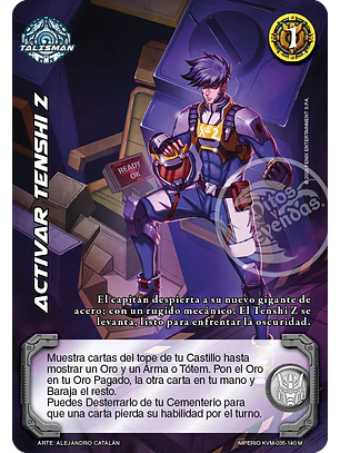 Activar Tenshi Z (KVM - Mega Real)