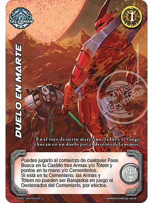 Duelo en Marte (KVM - Mega Real)