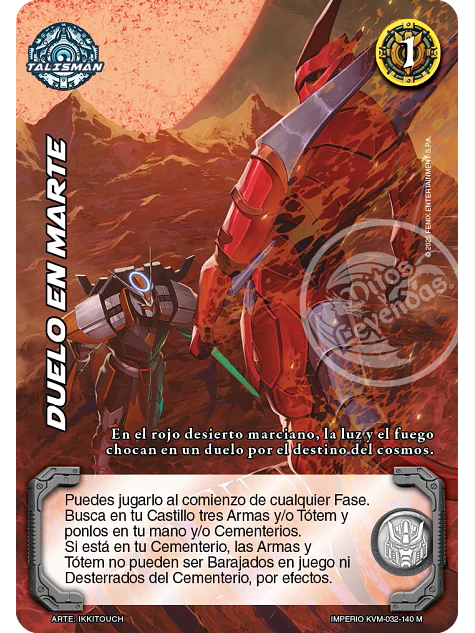 Duelo en Marte (KVM - Mega Real) 1