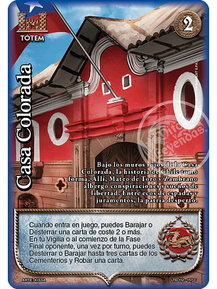 Casa Colorada (LTD - Cortesana Foil)