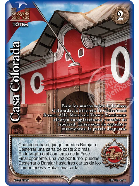 Casa Colorada (LTD - Cortesana Foil) 1