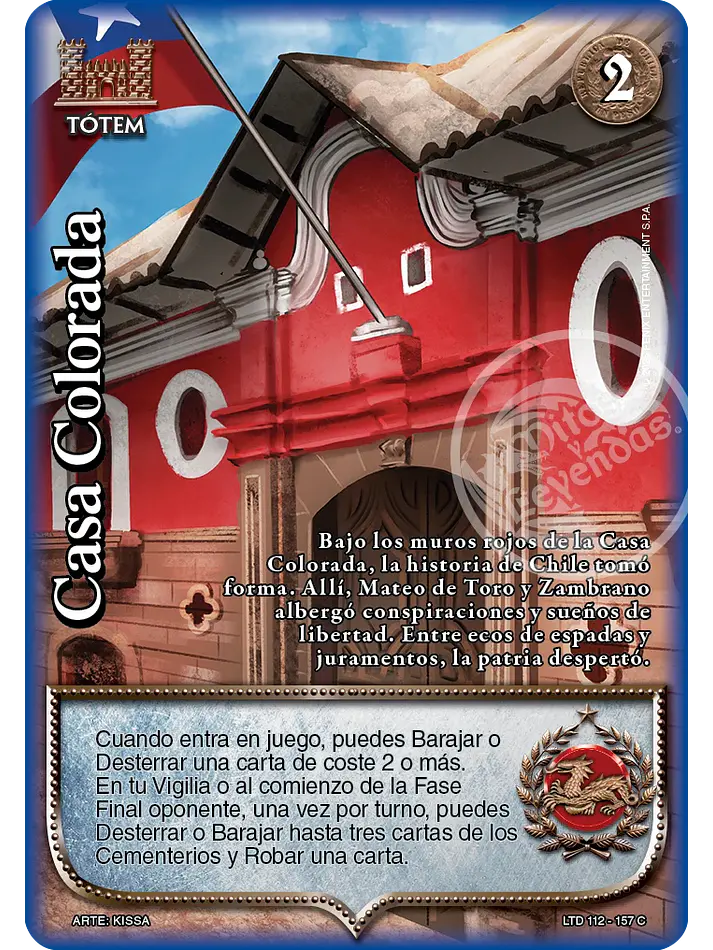 Casa Colorada (LTD - Cortesana Foil) 1