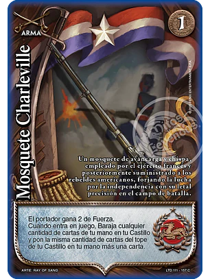 Mosquete Charleville (LTD - Cortesana Foil)