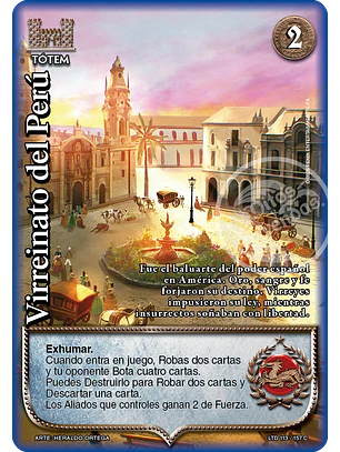 Virreinato del Perú (LTD - Cortesana Foil)