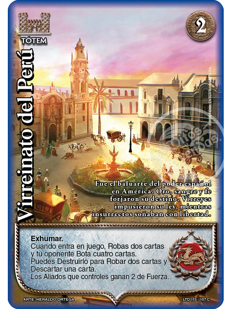 Virreinato del Perú (LTD - Cortesana Foil) 1