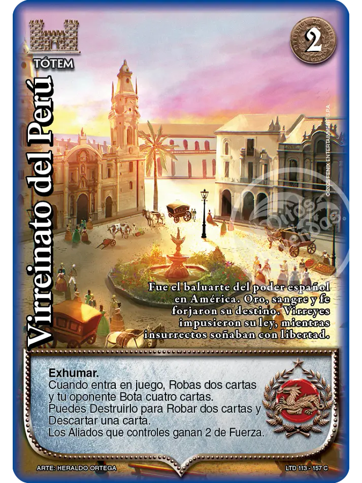 Virreinato del Perú (LTD - Cortesana Foil) 1
