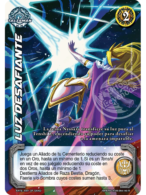 Luz Desafiante (KVM - Reales) 1