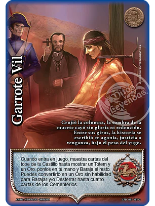 Garrote vil (LTD - Cortesana Foil)