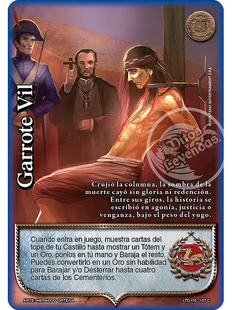Garrote vil (LTD - Cortesana Foil) 1