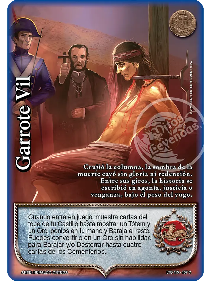 Garrote vil (LTD - Cortesana Foil) 1