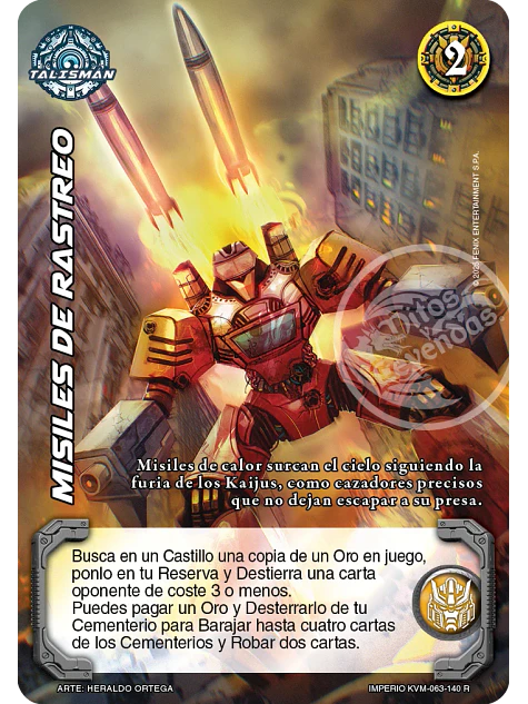 Misiles de Rastreo (KVM - Reales) 1