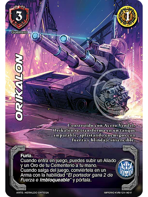 Orikalon (KVM - Vasalla Foil)