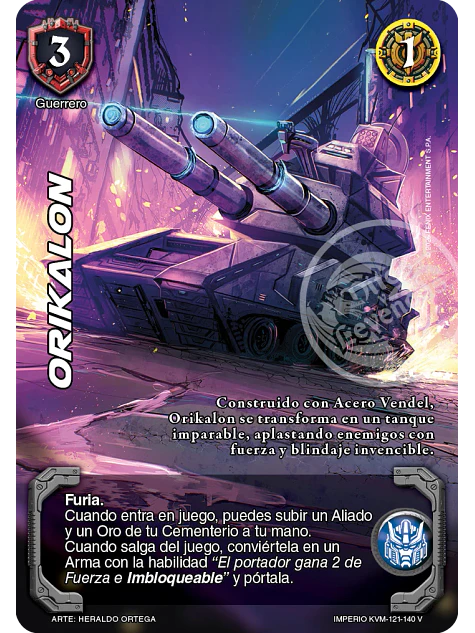 Orikalon (KVM - Vasalla Foil) 1