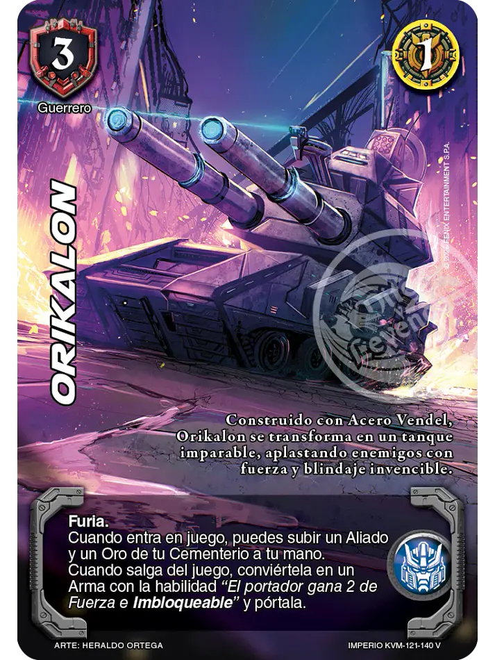 Orikalon (KVM - Vasalla Foil) 1