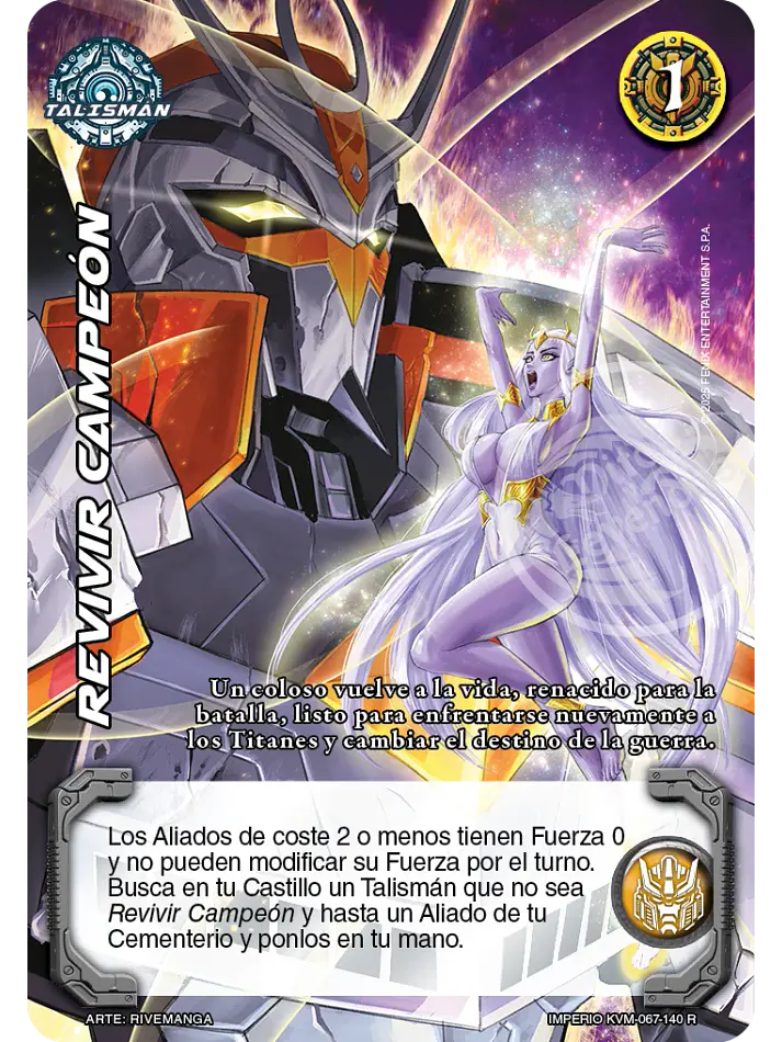 Revivir Campeón (KVM - Reales) 1