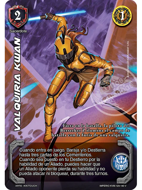 Valquiria Kwan (KVM - Vasalla Foil) 1