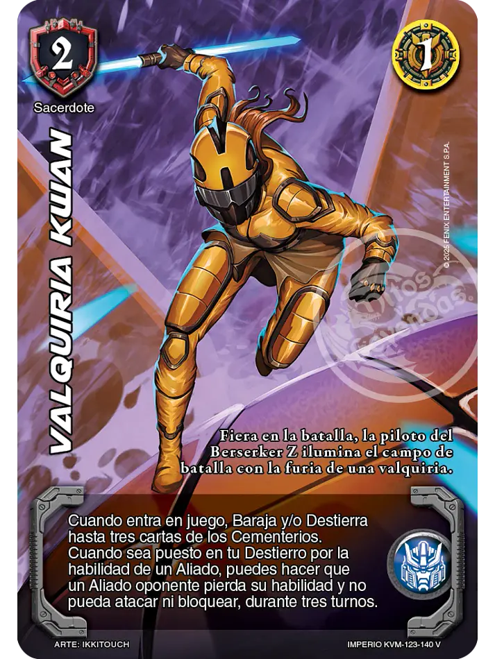 Valquiria Kwan (KVM - Vasalla Foil) 1