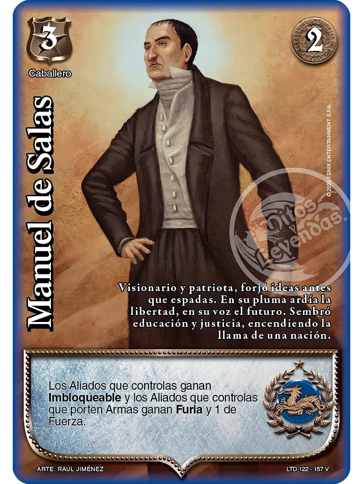 Manuel de Salas (LTD - Vasalla Foil) 1