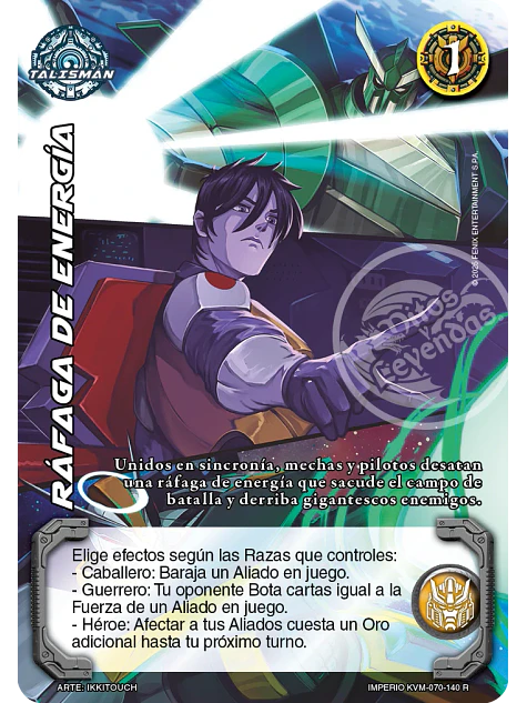 Ráfaga de Energía (KVM - Reales) 1