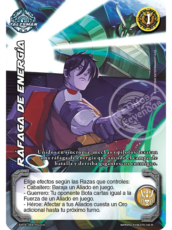 Ráfaga de Energía (KVM - Reales) 1
