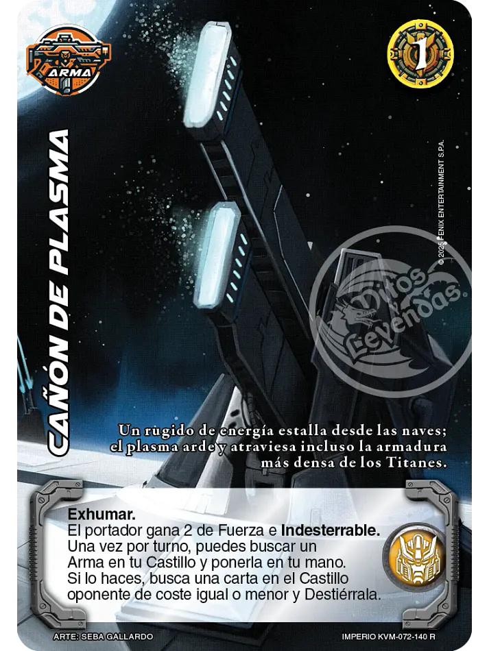 Cañón de Plasma (KVM - Reales) 1