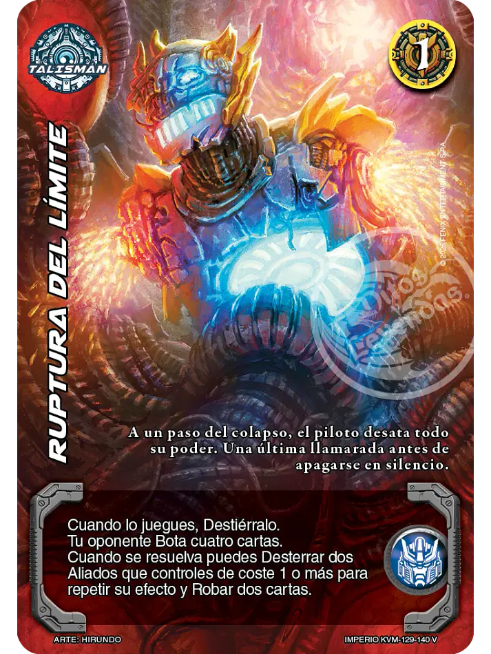 Ruptura del Límite (KVM - Vasalla Foil) 1