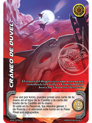 Cráneo de Duvel (KVM - Reales)