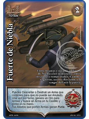 Fuerte de Niebla (LTD - Cortesana Foil)