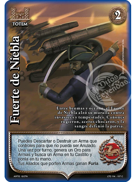 Fuerte de Niebla (LTD - Cortesana Foil) 1