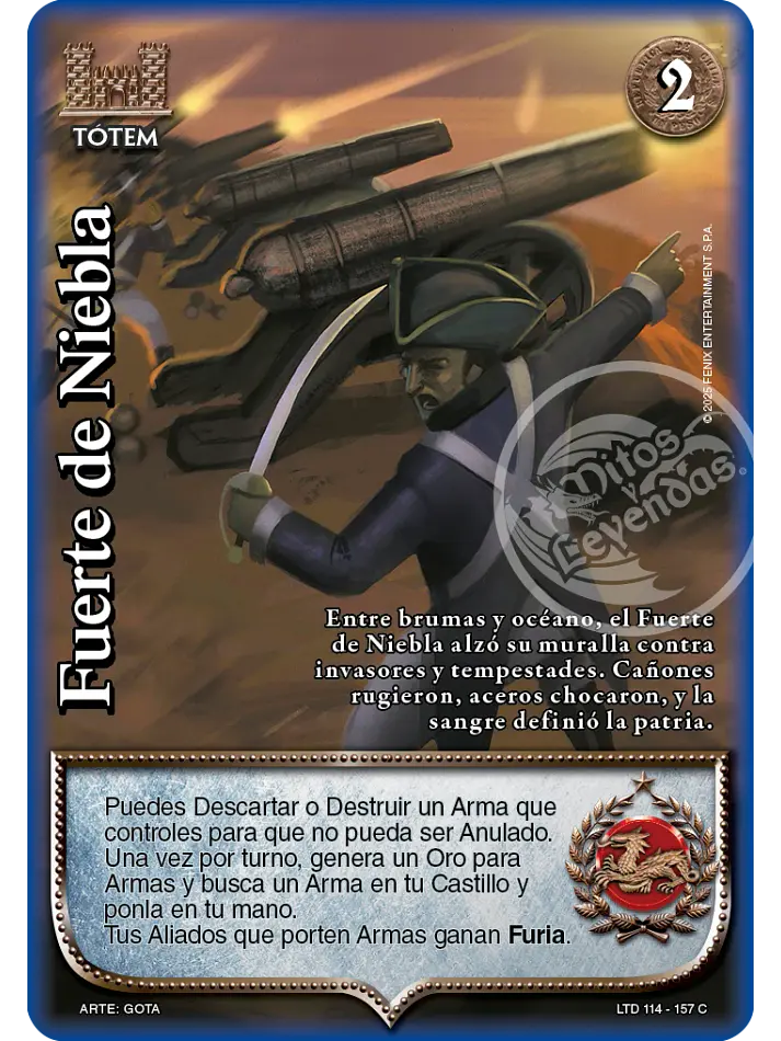 Fuerte de Niebla (LTD - Cortesana Foil) 1