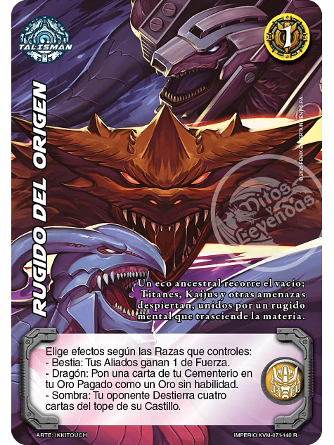 Rugido del Origen (KVM - Reales) 1