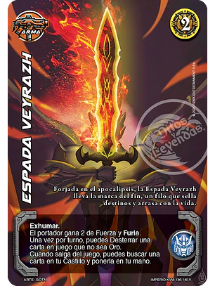 Espada Veyrazh (KVM - Vasalla Foil)