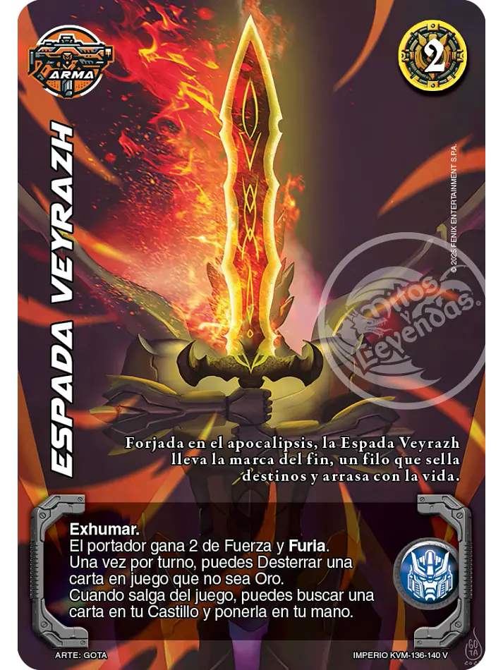 Espada Veyrazh (KVM - Vasalla Foil) 1
