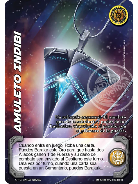 Amuleto Indibi (KVM - Reales) 1
