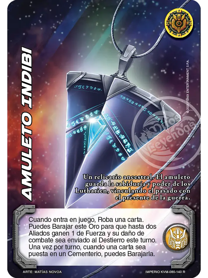 Amuleto Indibi (KVM - Reales) 1