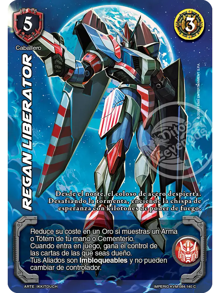 Regan Liberator (KVM - Cortesana Foil) 1