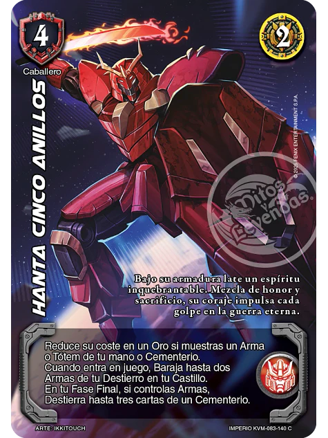 Hanta Cinco Anillos (KVM - Cortesana Foil) 1