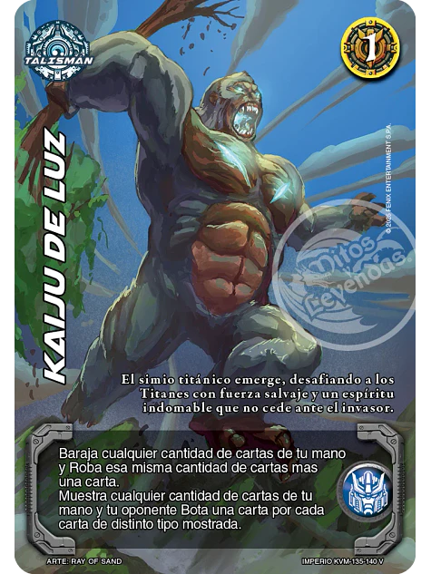 Kaiju de Luz (KVM - Vasalla Foil) 1