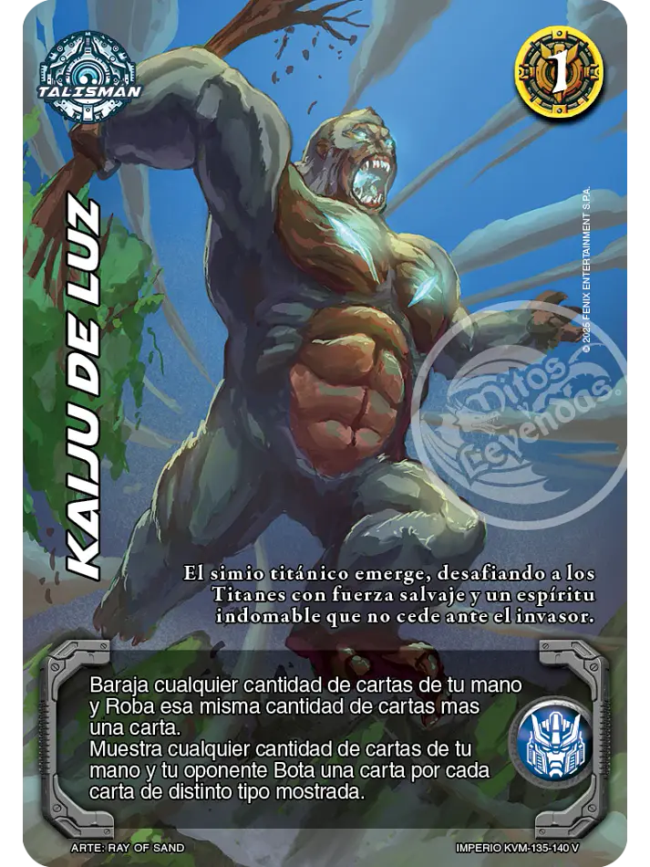 Kaiju de Luz (KVM - Vasalla Foil) 1