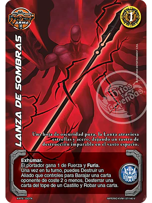 Lanza de Sombras (KVM - Vasalla Foil)