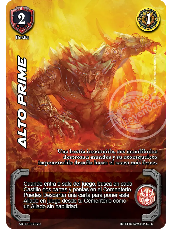 Alto Prime (KVM - Cortesana Foil) 1