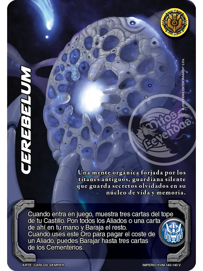 Cerebelum (KVM - Vasalla Foil) 1