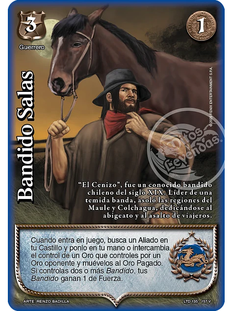 Bandido Salas (LTD - Vasalla Foil) 1