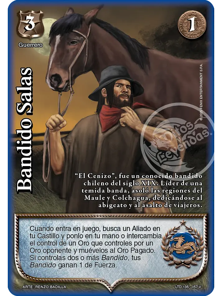 Bandido Salas (LTD - Vasalla Foil) 1